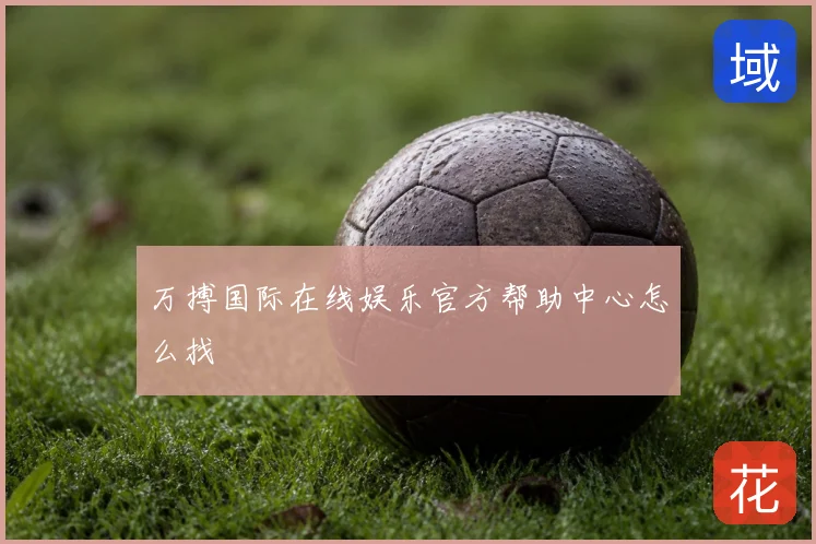 万搏国际在线娱乐官方帮助中心怎么找